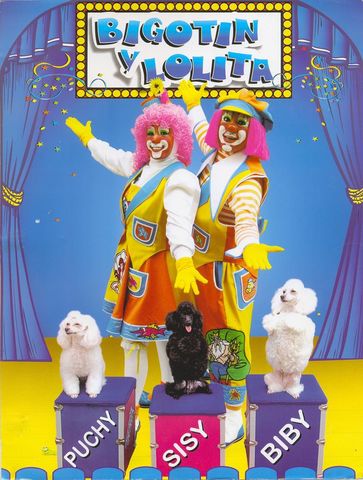 BIGOTIN Y LOTITA CON SU SHOW DE PERRITOS
